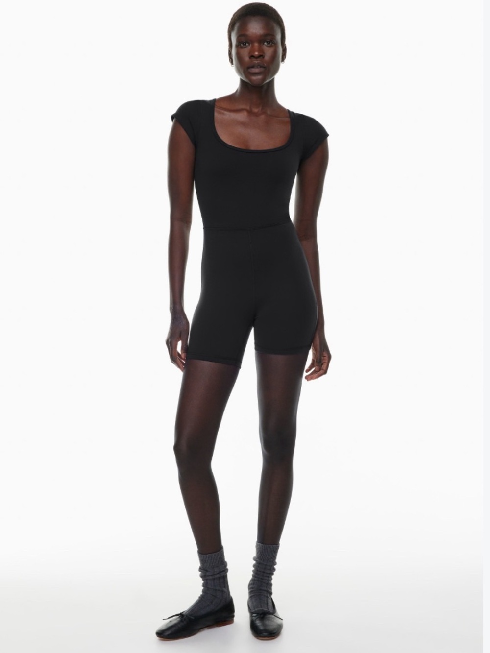 Aritzia Wilfred Free Theodora Romper Black Size XS